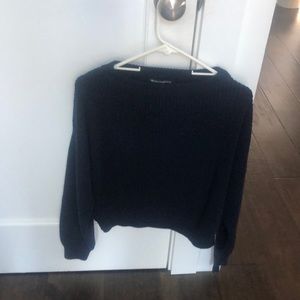 Brandy Melville navy crew neck sweater